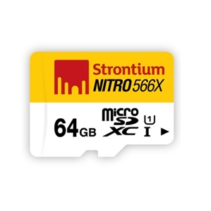 the nho 64gb nitro uhs 1 strontium